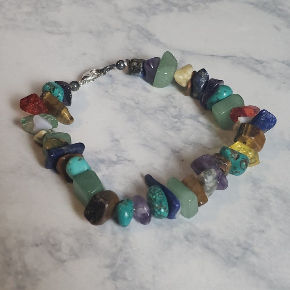 ‎Stone Beaded Bracelet